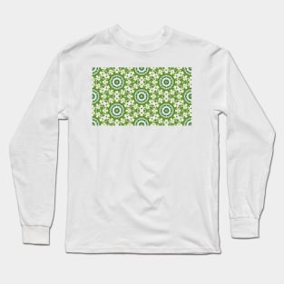 Easter Florals Kaleidoscope 7 Long Sleeve T-Shirt